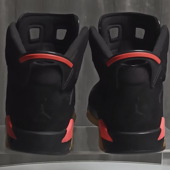 NIKE 6 RETRO "Infrared": sz 6.5Y / Women's 8 - Picture 8 of 8